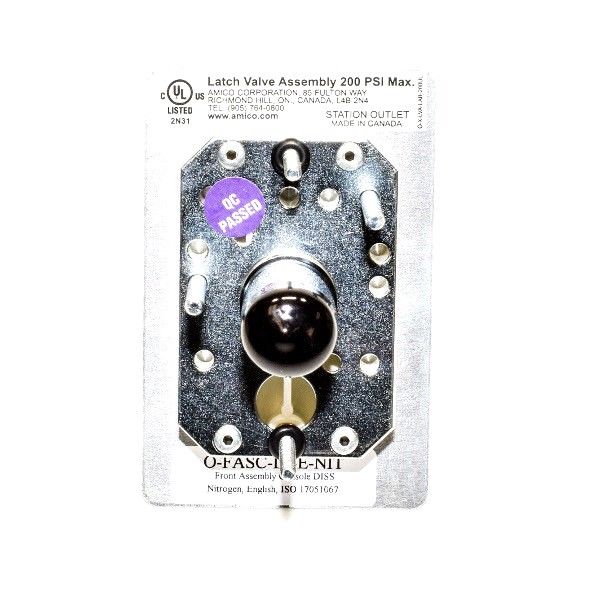 Amico O-FASC-DI-U-NIT Medical Nitrogen DISS Latch Valve Assembly - Image 3