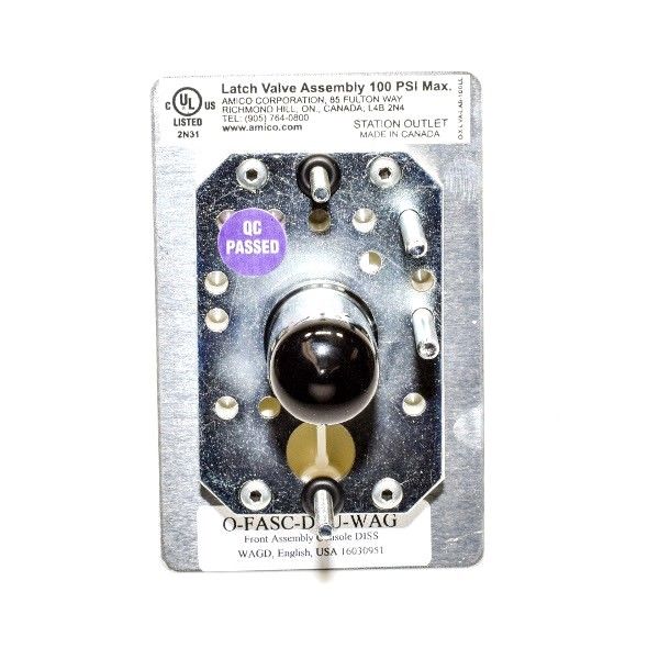 Amico O-FASC-DI-U-WAG WAGD DISS Latch Valve Assembly - Image 2