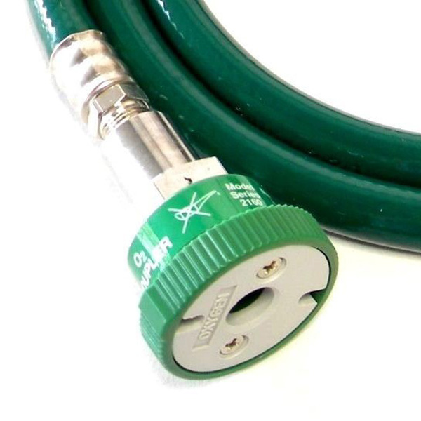 Medical O2 Hose Ohmeda Female x 1240 DISS Female 5 Ft - Image 2