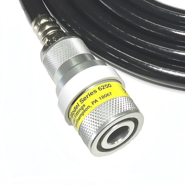 N2 Hose Schrader Female 1120 DISS Hand Tight 5 Ft