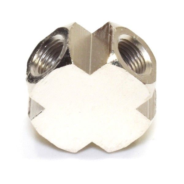 Precision Medical 7036 Cross Pipe by 1/8 Inch NPT female (All Ports) - Image 2