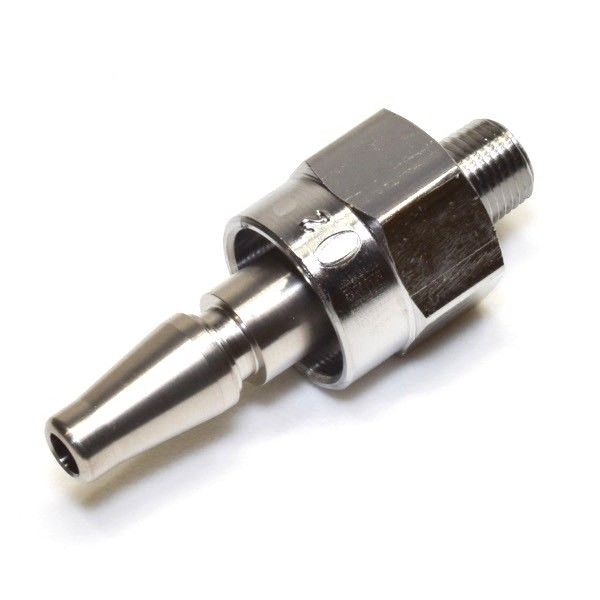 Precision Medical 6101S O2 Schrader Male Coupler - Image 2