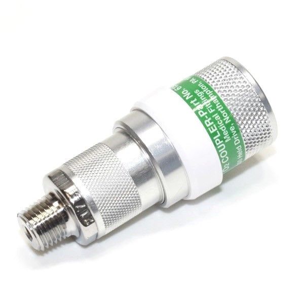 Precision Medical 6153 O2 Schrader Female Coupler - Image 4