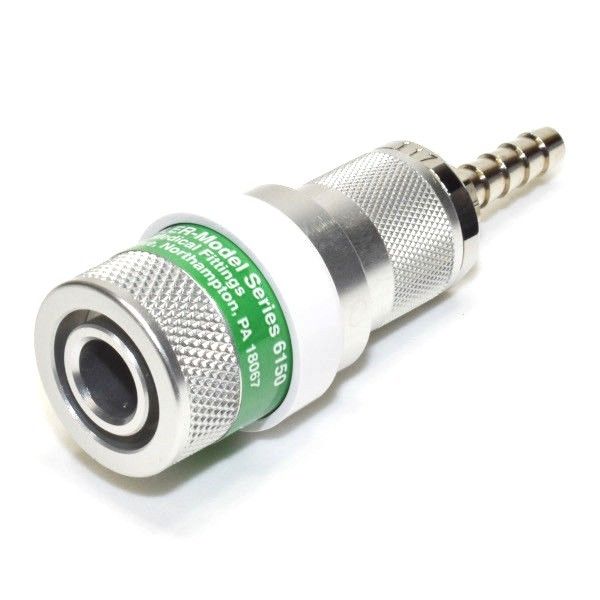 Precision Medical 6154 O2 Schrader Female Coupler - Image 2
