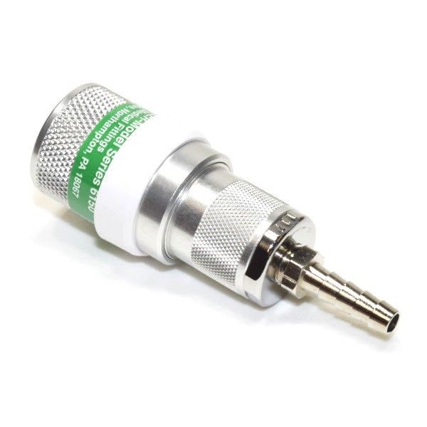 Precision Medical 6154 O2 Schrader Female Coupler - Image 3