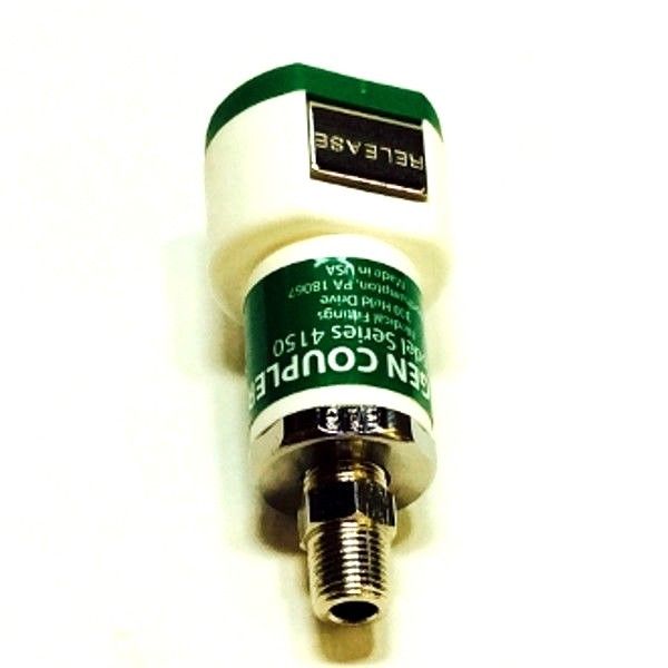 Precision Medical 4151 Oxygen Puritan-Bennett Coupler by 1/8 Inch NPT Male - Image 2