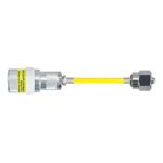 Medical Air Hose Schrader Female x 1160 DISS Female 10 Ft