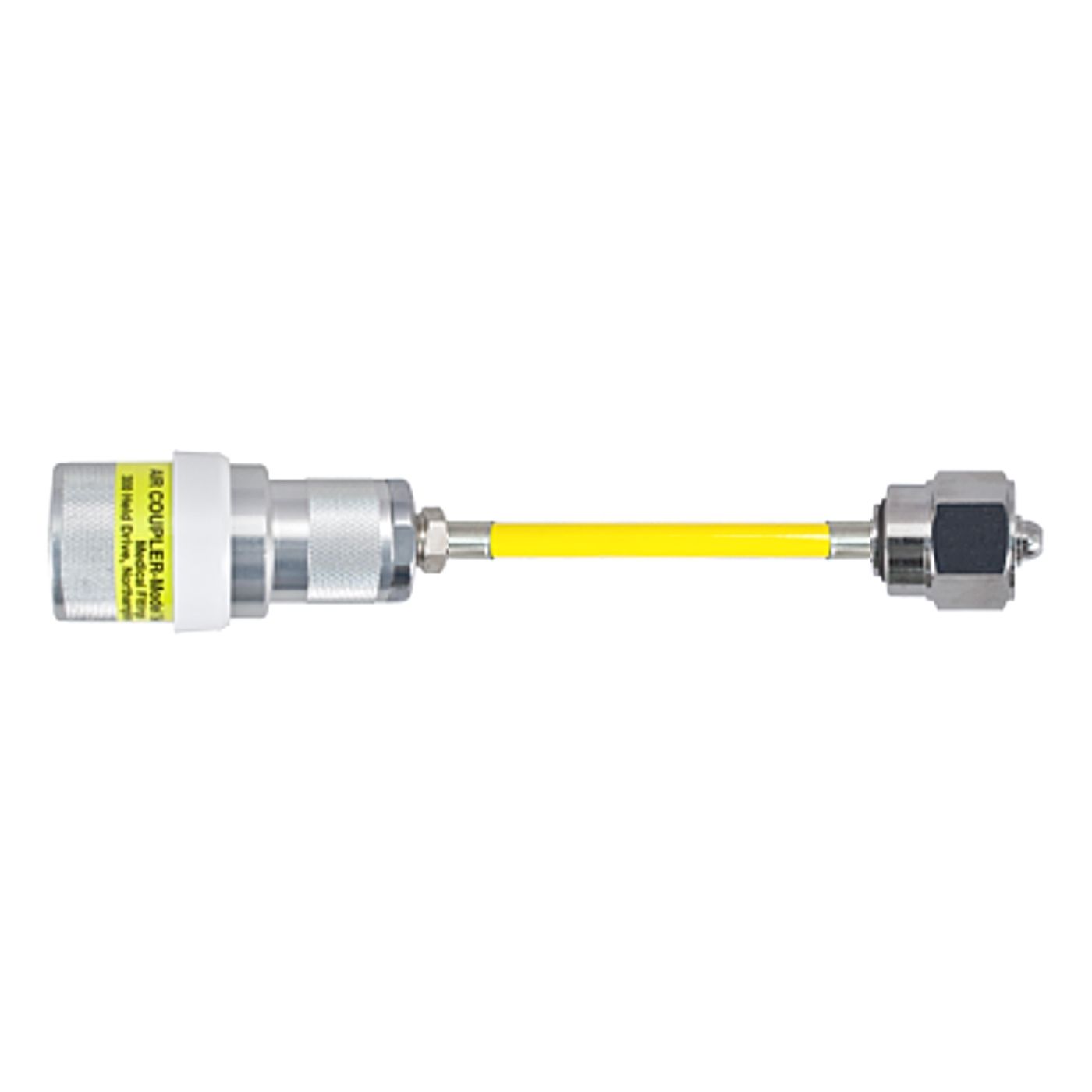 Medical Air Hose Schrader Female x 1160 DISS Female 15 Ft