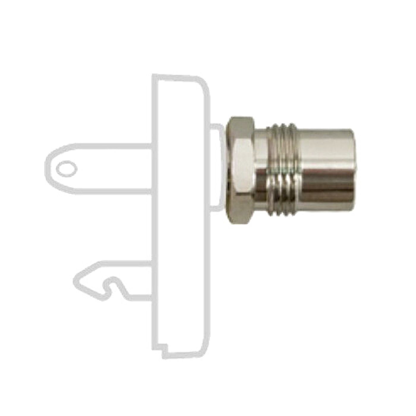 Precision Medical 3205 Medical Air Chemetron Male Coupler - Image 2