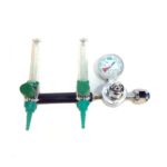 Western M1-540-P O2 Regulator 2 Flowmeters 