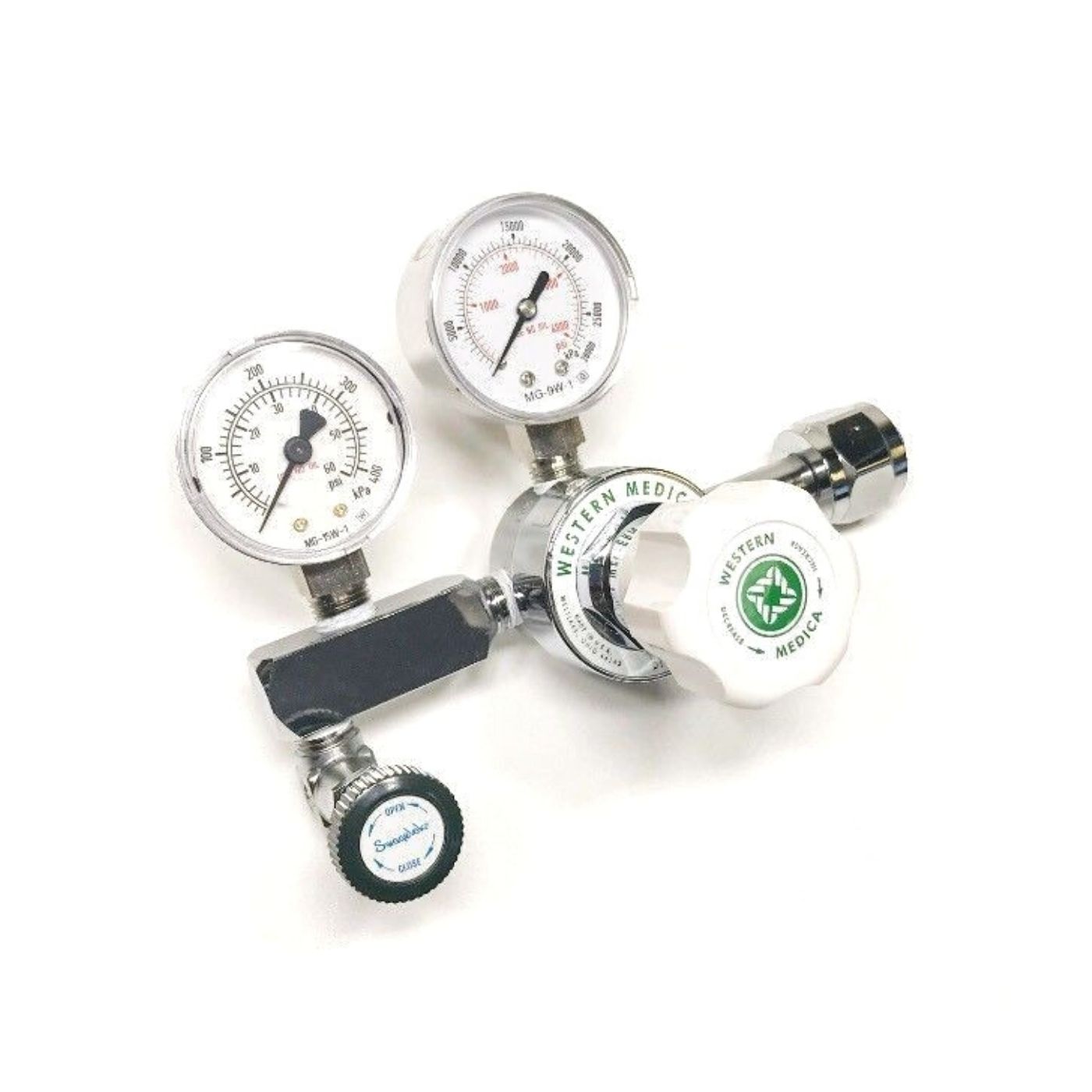 Western Medica M1-320-PGB CO2 Regulator - Image 2