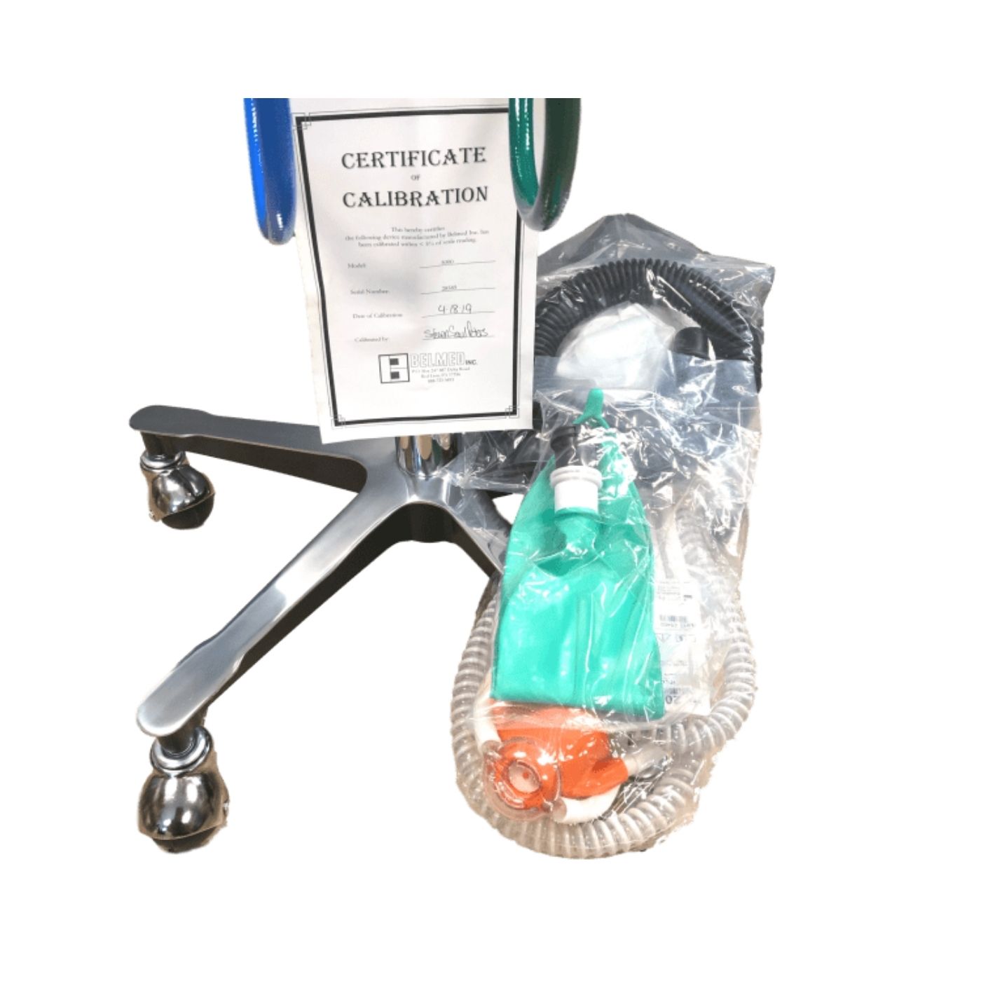 Belmed F300 Flowmeter System with 4 Cylinder Yoke Block - Image 4