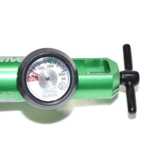 Drive Medical 18300GN Pediatric O2 Compact Regulator - Image 6