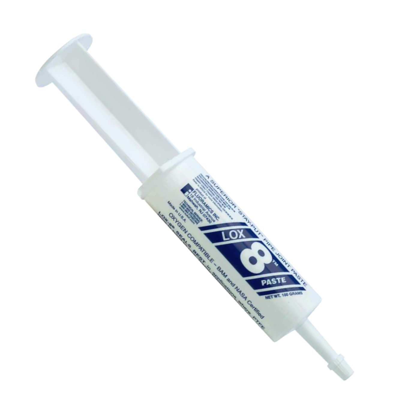 Fluoramics 9712153 Lox 8 Paste 100 Gram Plunger