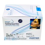 Porter SIL2-MED-12 Medium Silhouette Low Profile Nasal Mask 12 Pack