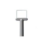 Bovie ES15R 10mm x 4mm Non Sterile Reusable Square Electrode