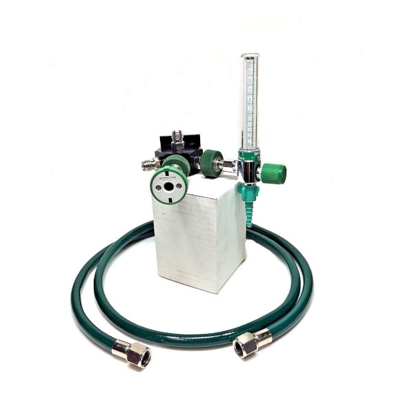 Precision 7223 Wall Mounted Rail Block Flowmeter Ohmeda Female