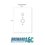 Porter A-3356-000 5600-3 Vacuum, Face Plate Kit