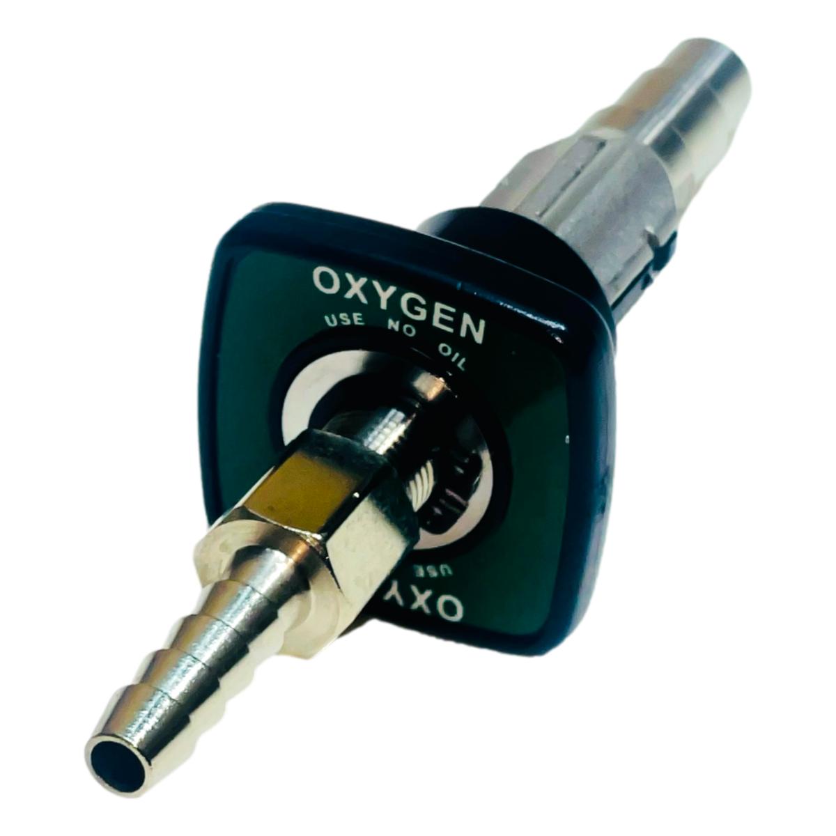 Precision Medical 8111 Oxygen Medstar Quick Connect by 1/4 Inch Hose Barb