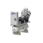 Amico Duplex 2.4 HP Lifeline Medical Air Reciprocating Tank Mount System PAT02D-080H-DADY