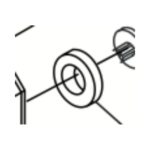 Beacon Medaes 6-290099-00 Puritan-Bennett Pressure & Vacuum Latch Valve Assembly Seal