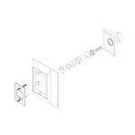 AMICO O-OH2-QD-U-V OHMEDA DIAMOND 2 TO AMICO OUTLET VACUUM CONVERSION KIT 