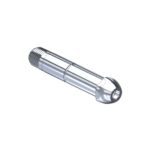 NIPPLE / AR, HE, N2 / CGA 580 / CP BRASS / 1/4" MNPT / 3000 PSI