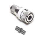 COUPLER / SCHRADER FEMALE QUICK CONN X 1/4 NPT MALE / VACUUM / PRIMARY CHECK VALVE ONLY