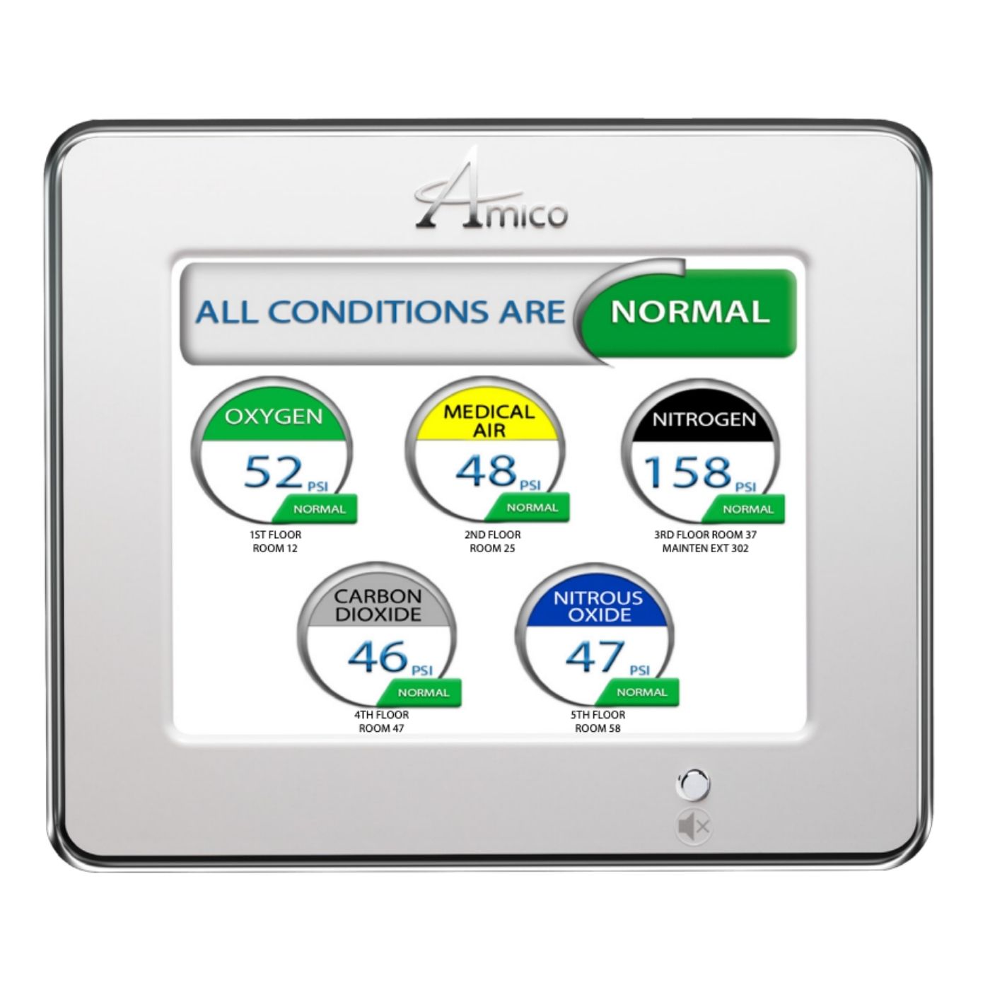 Amico A3AR-U-O ALERT-3 LCD Remote Alarm