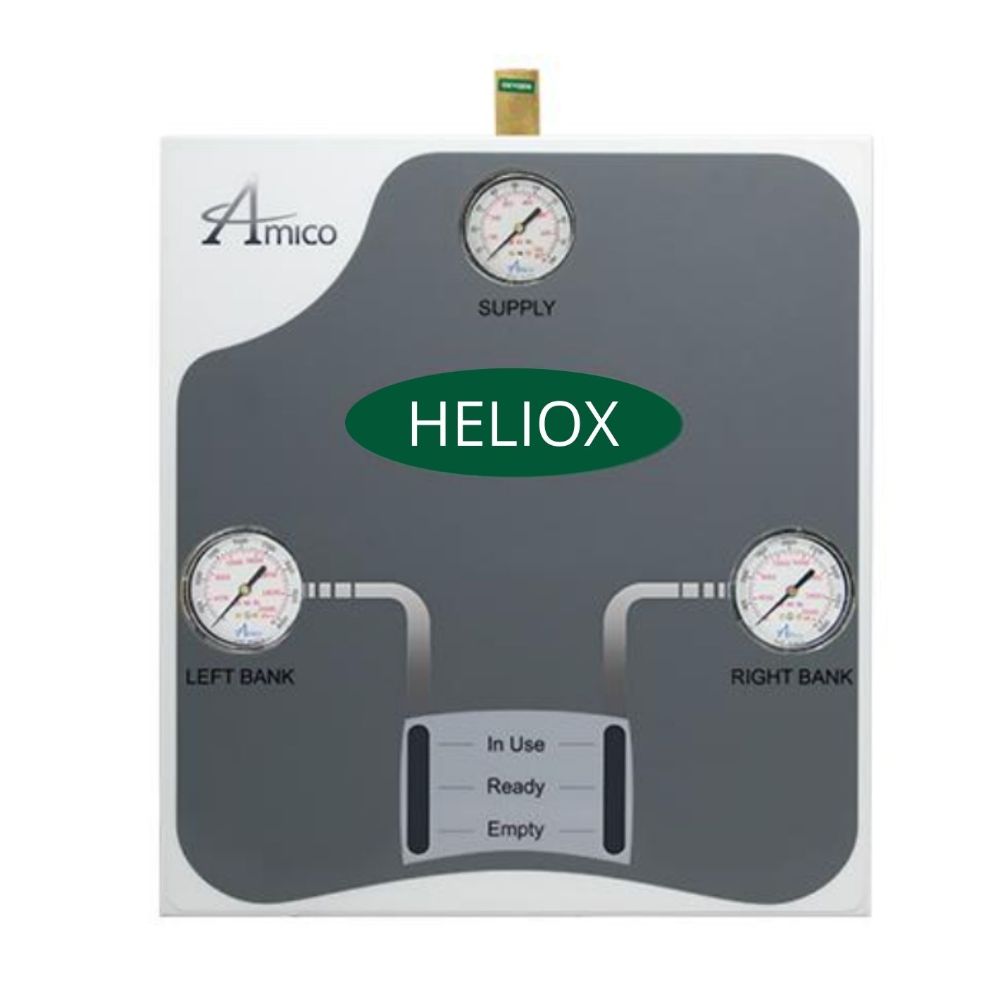 Amico M2HD-D-HH-U-HELIOX Heavy-Duty Analog Manifold - HELIOX