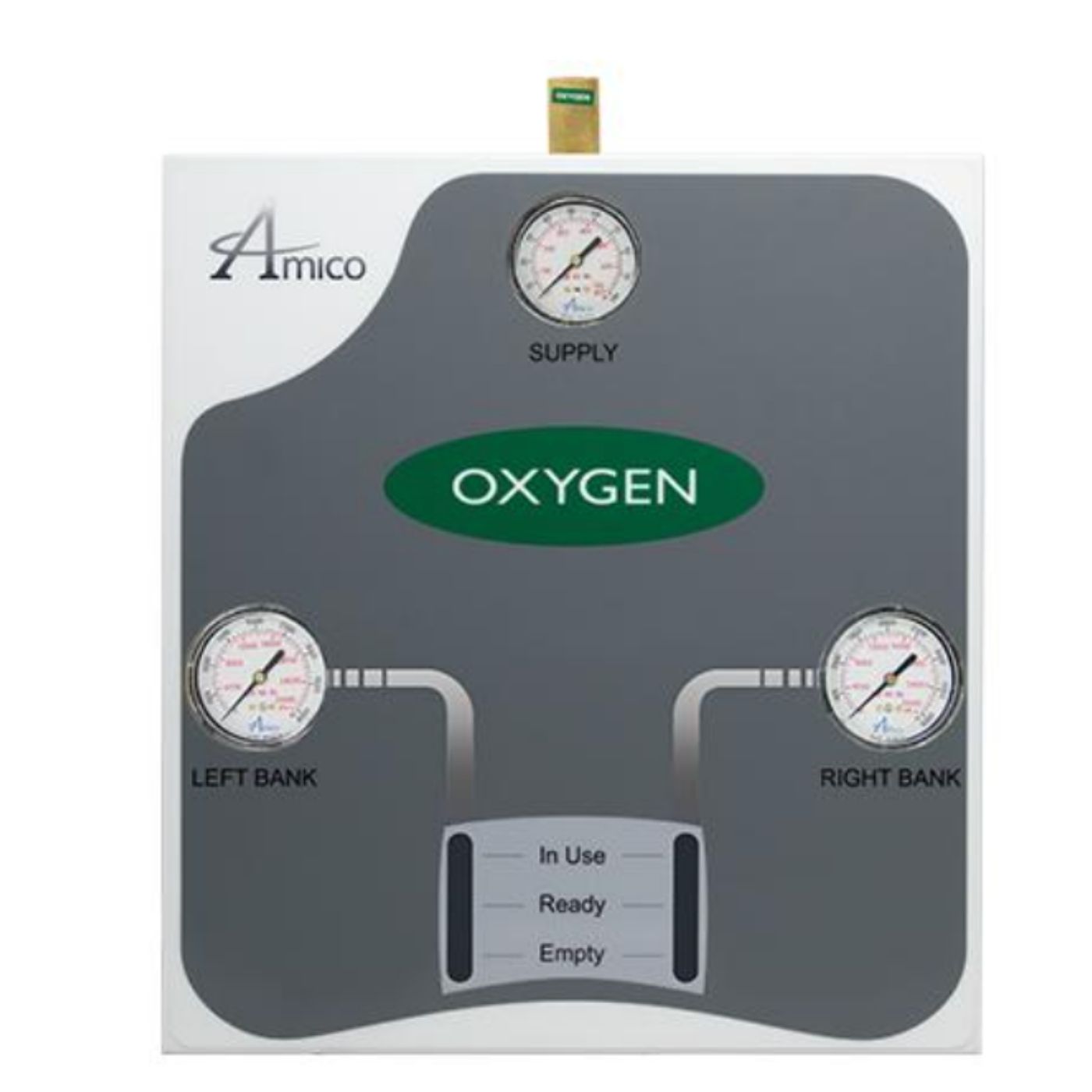 Amico M3A-DL-HH-U-OXY O2 Analog Automatic Dome Loaded Manifold