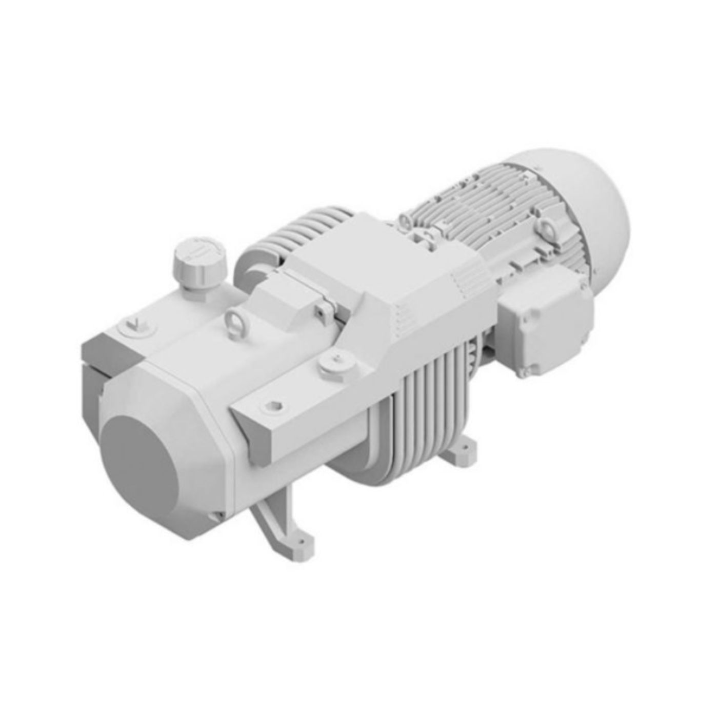 Amico V-RVD-D-080P-TS-N-030-46063-N 3 Hp Duplex Vertical Tank Mount Oil-Less Rotary Vane Medical Vacuum Pump System NFPA - Image 3