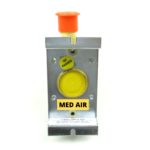Amico O-BAKCOND-U-AIR Medical Air Outlet Console Rough-In DISS Male