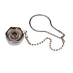 Western Enterprises M54-22 CGA 540 Cap Assembly With Chain