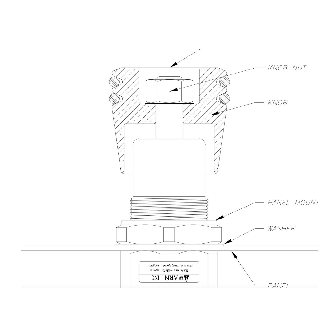 Concoa 8306483 Panel Mount Kit