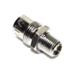 Precision Medical 0742 Air DISS Male with Check Valve by 1/8 Inch NPT Male