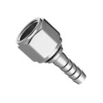 Precision Medical 504154 CO2 DISS 1080 Female Hex Nut Adapter