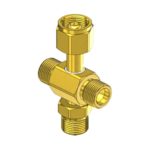 Superior Products C-4540 Brass Manifold Coupler Tee