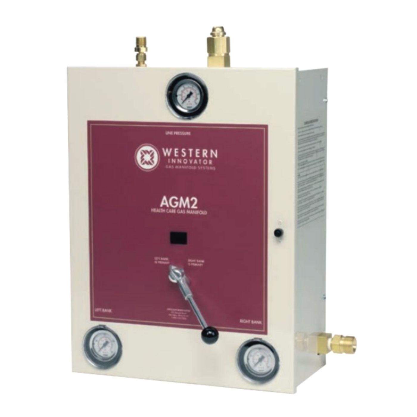 Western Enterprises AGM2-9-4 Automatic Medical Gas Manifold