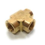 Western Enterprises BFT-4LP Brass Tee