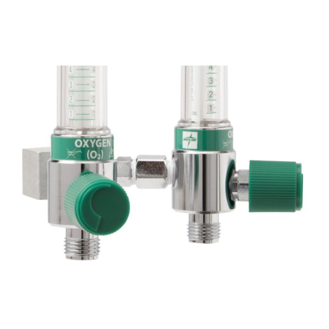 Medline RFMDO15AA Dual-Oxygen Flowmeters Puritan-Bennett 0 - 15 LPM - Image 3