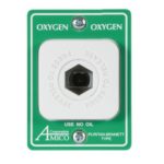 AMICO O-PBCON-U-OXY O2 SINGLE CONCEALED OUTLET PURITAN-BENNETT