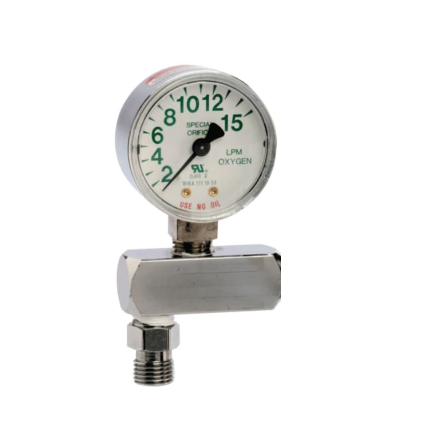 Western M1-870-8FG O2 Single Stage Regulator CGA 870 Yoke - Image 3