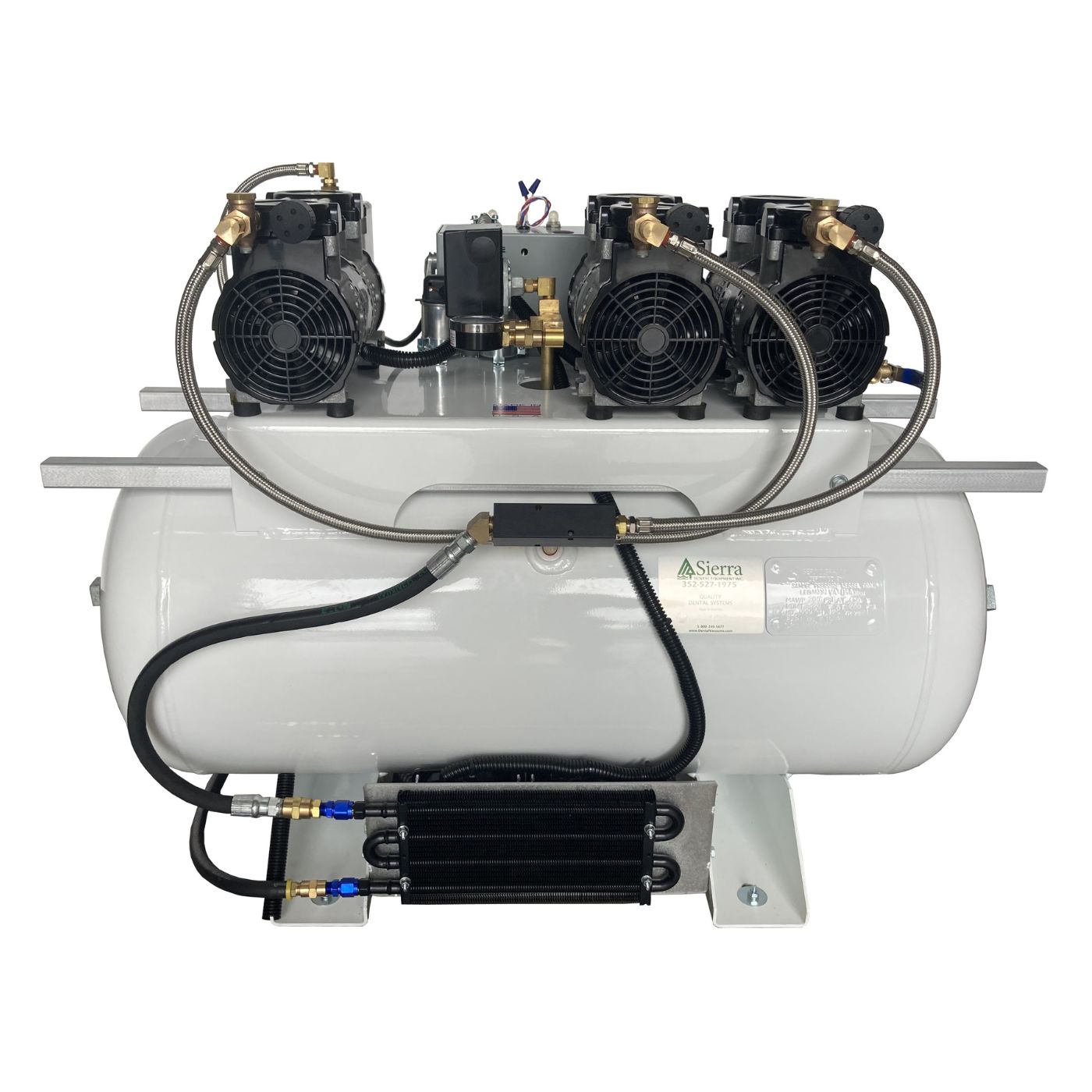 Sierra Dental EGL-T12 Quiet Dental Oil-Less Air Compressor - Image 2