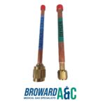 Porter A-2144 DISS O2 Copper Pigtail Kit Straight