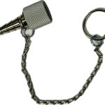 Precision Medical 0159KC Reusable Medical Tubing Barb Knurled Nut with Chain