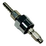 Precision Medical 6211 Air Schrader Quick Connect by 1/4 Inch Hose Barb