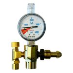 Nitrogen Purge CGA 580 Regulator 0-60 SCFH With Nitrogen Low Alarm