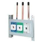 Belmed 9011-2213 O2/N2O/Vacuum Triple Outlet Puritan Style - Concealed