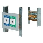 BELMED 9021-1021 Double Outlet Puritan Style - Cabinet Mount